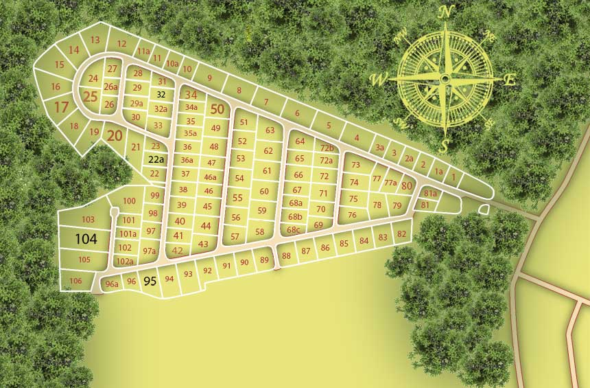 План поселка Дарна-2, схема поселка Дарна-2